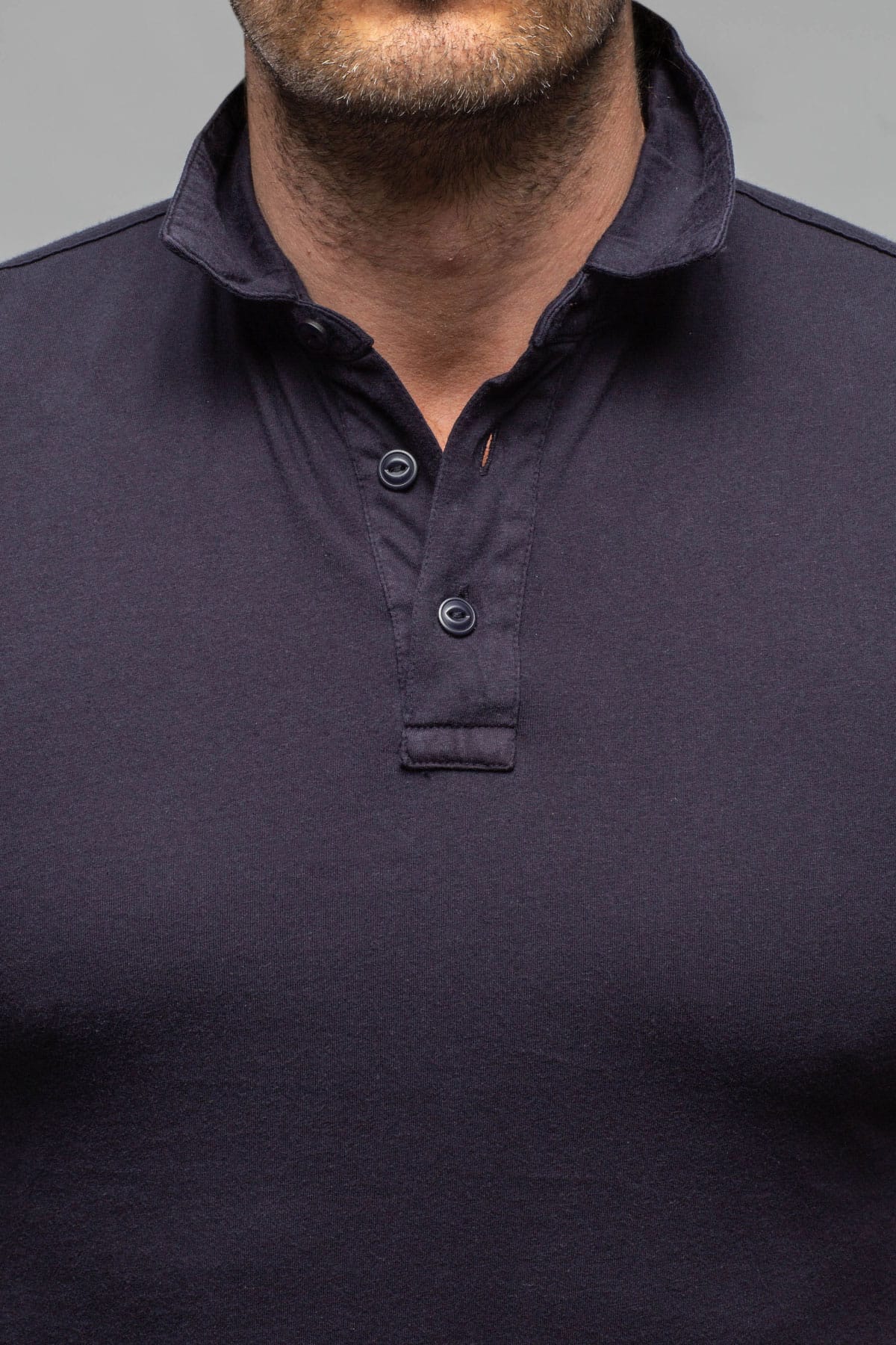 Tauranga Polo In Dark Navy - Image 2