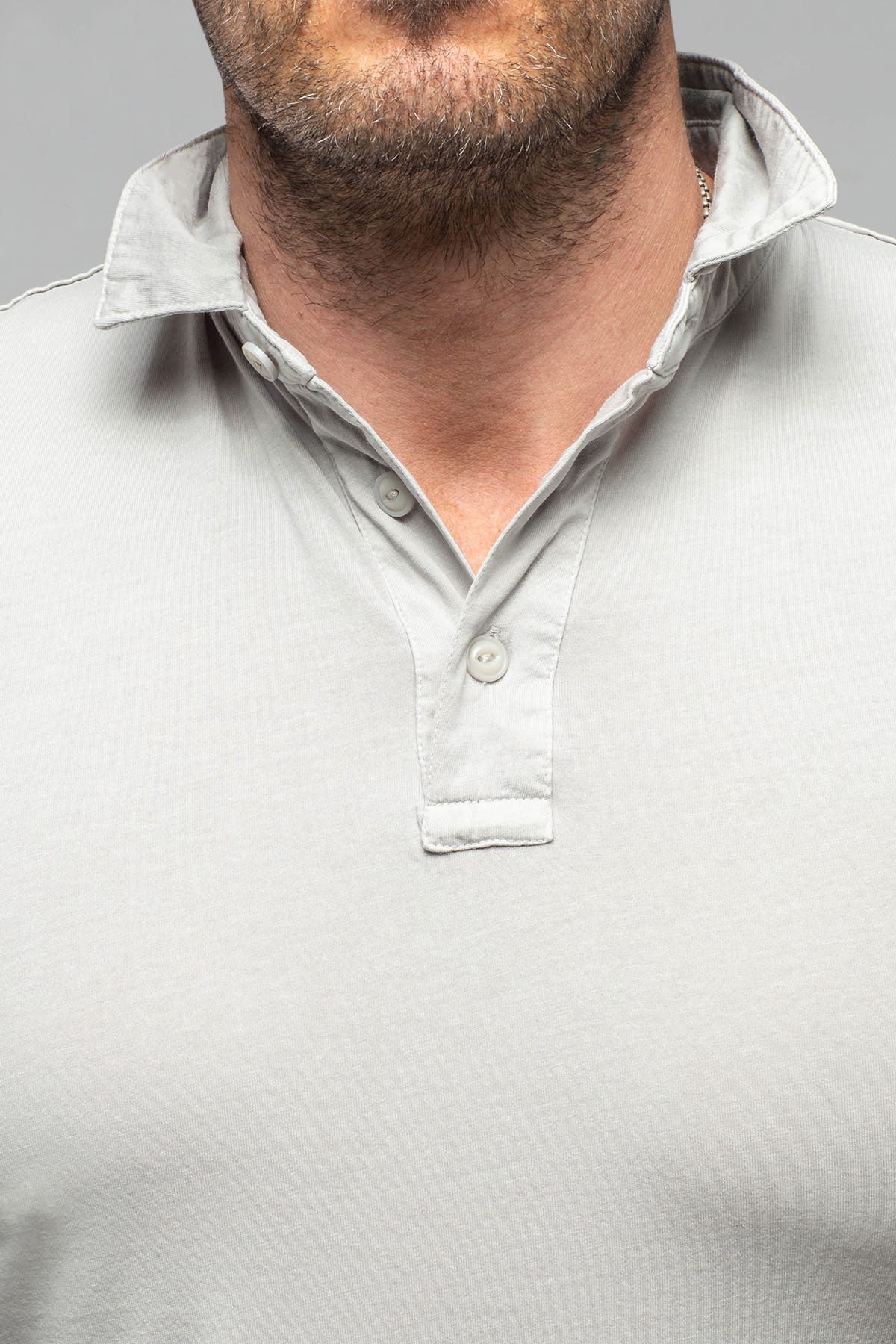 Tauranga Polo In Grey Violet - Image 5