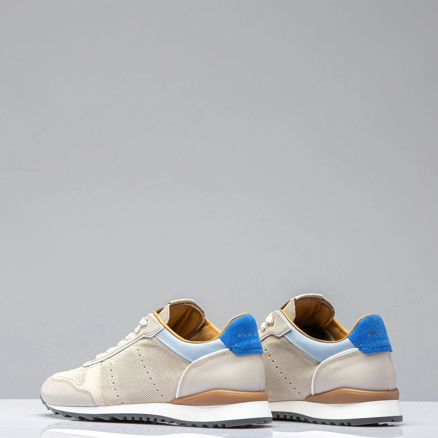 Joan Sneaker In Blue Beige - Image 4