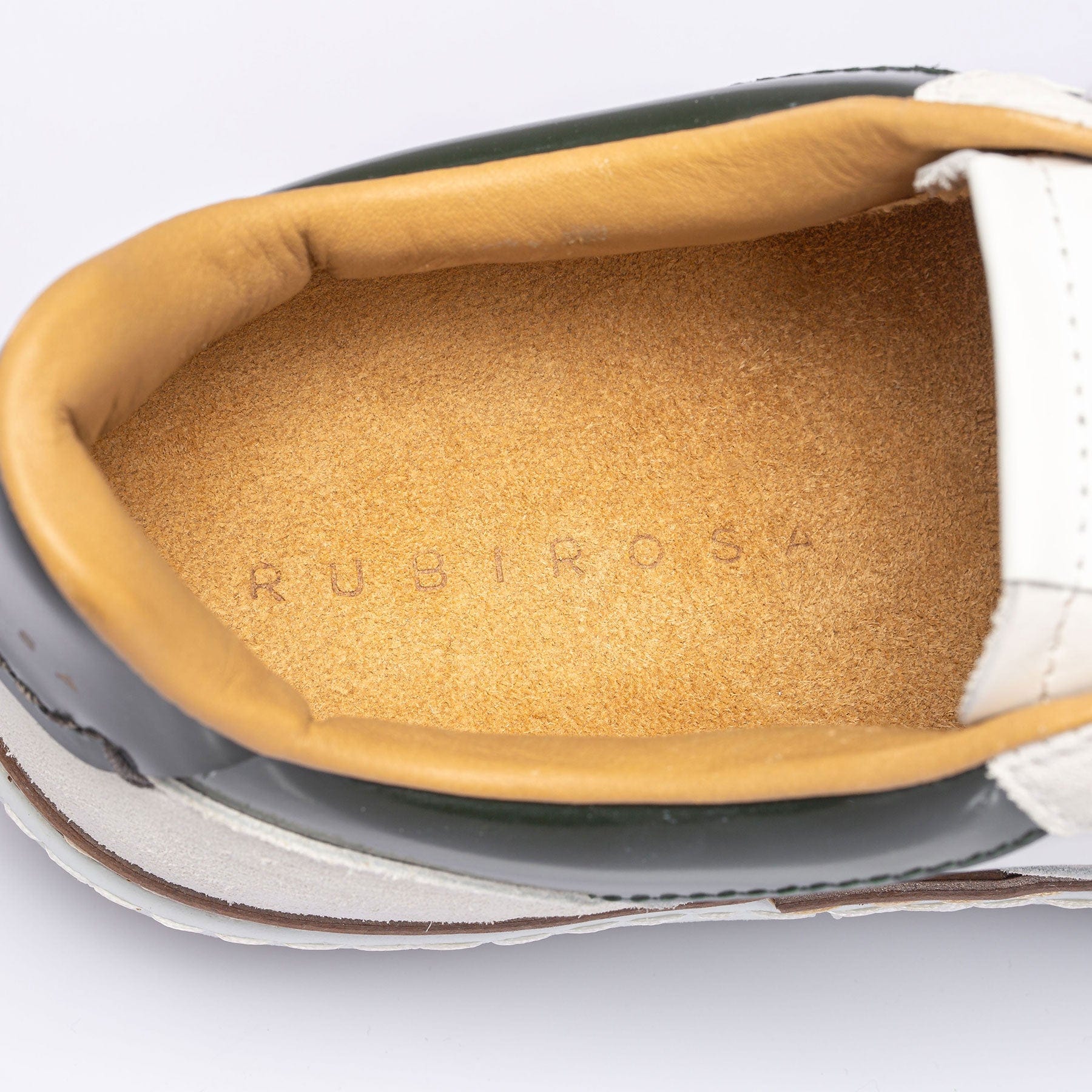 The Mustang Shoe In White/Green - Image 3
