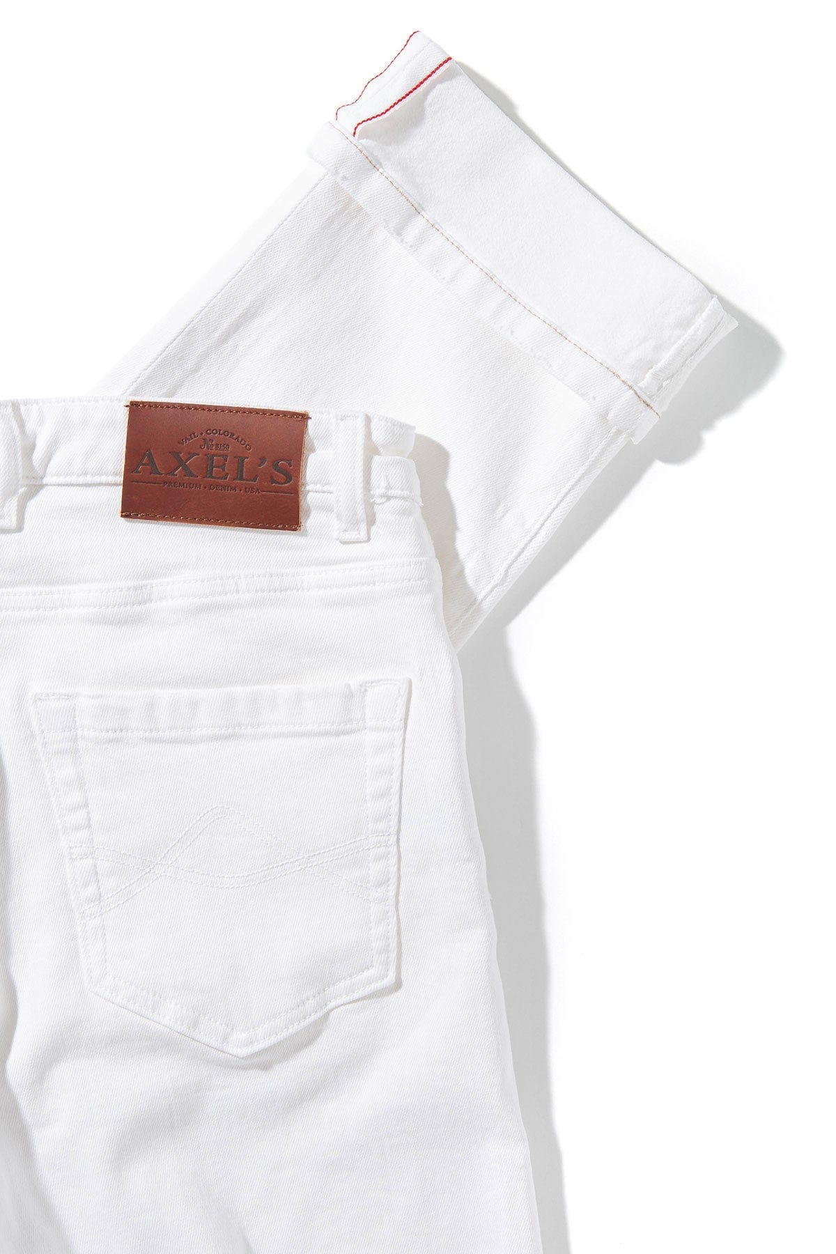 Tucson Selvedge Denim In Bianco - Image 3