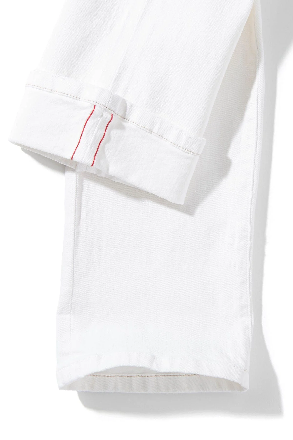 Tucson Selvedge Denim In Bianco - Image 4