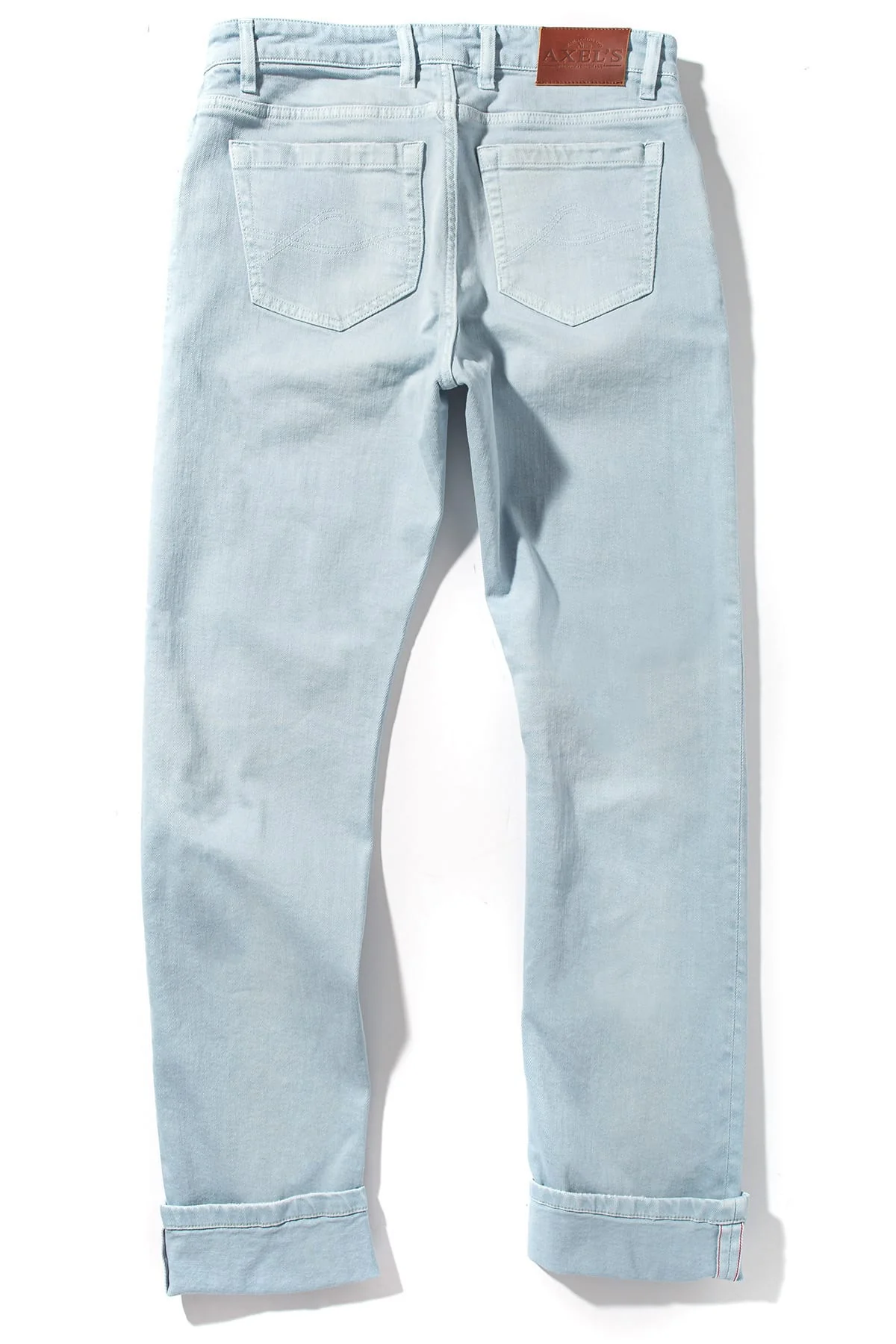 Tucson Selvedge Denim In Blue Ice - Image 3