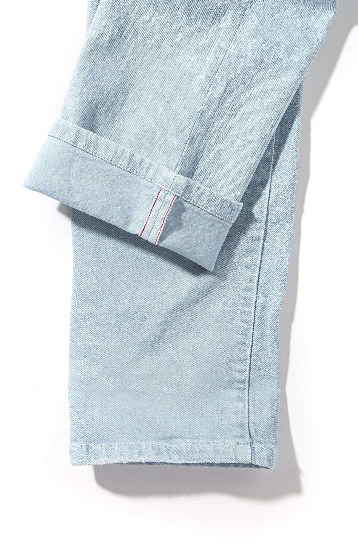 Tucson Selvedge Denim In Blue Ice - Image 4