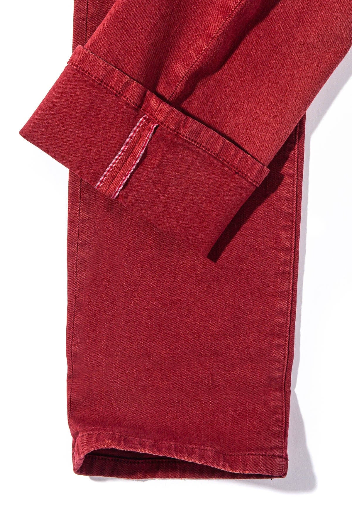 Tucson Selvedge Denim In Cherry - Image 3