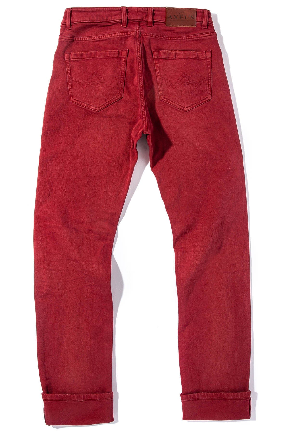 Tucson Selvedge Denim In Cherry - Image 5