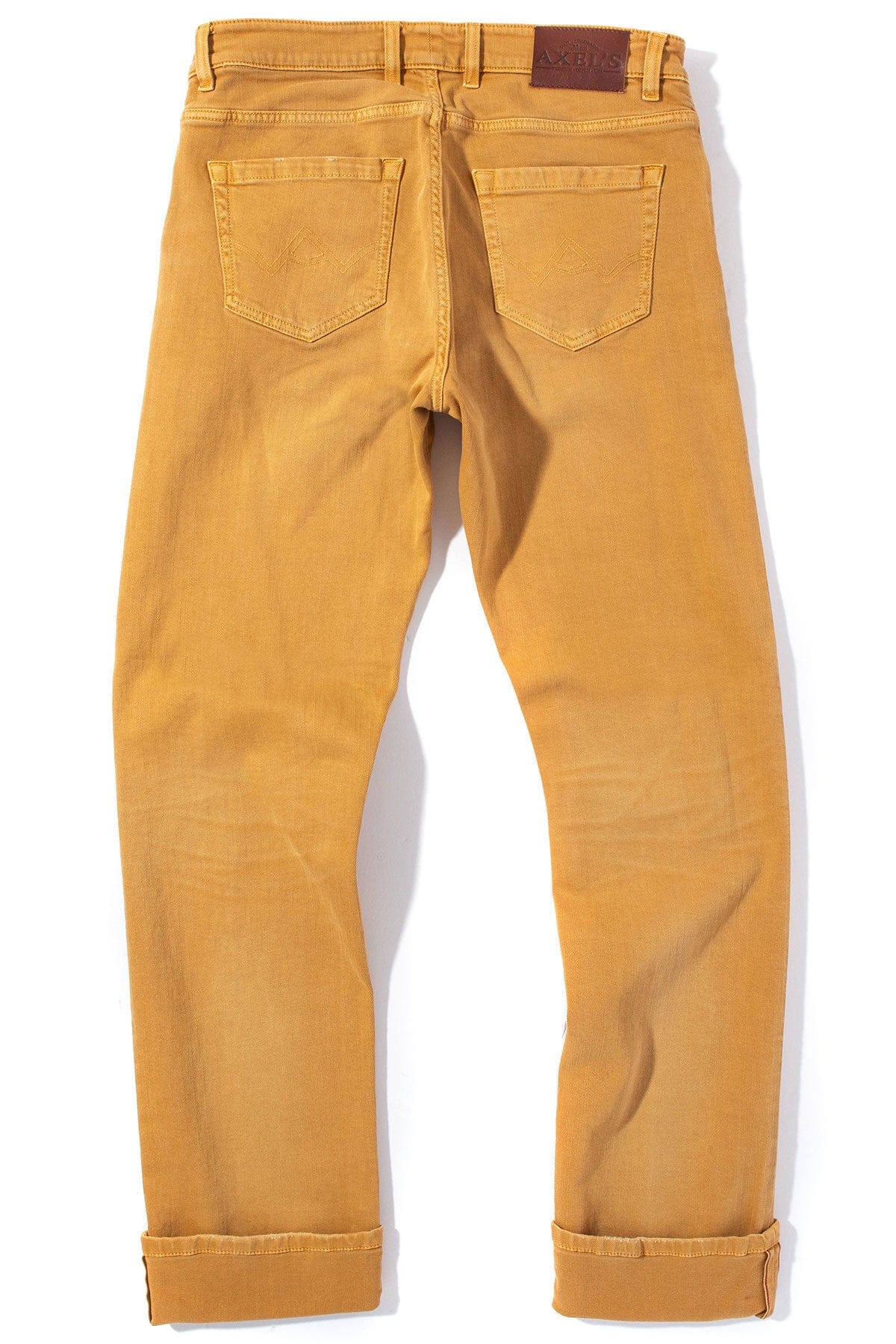 Tucson Selvedge Denim In Ocra - Image 5