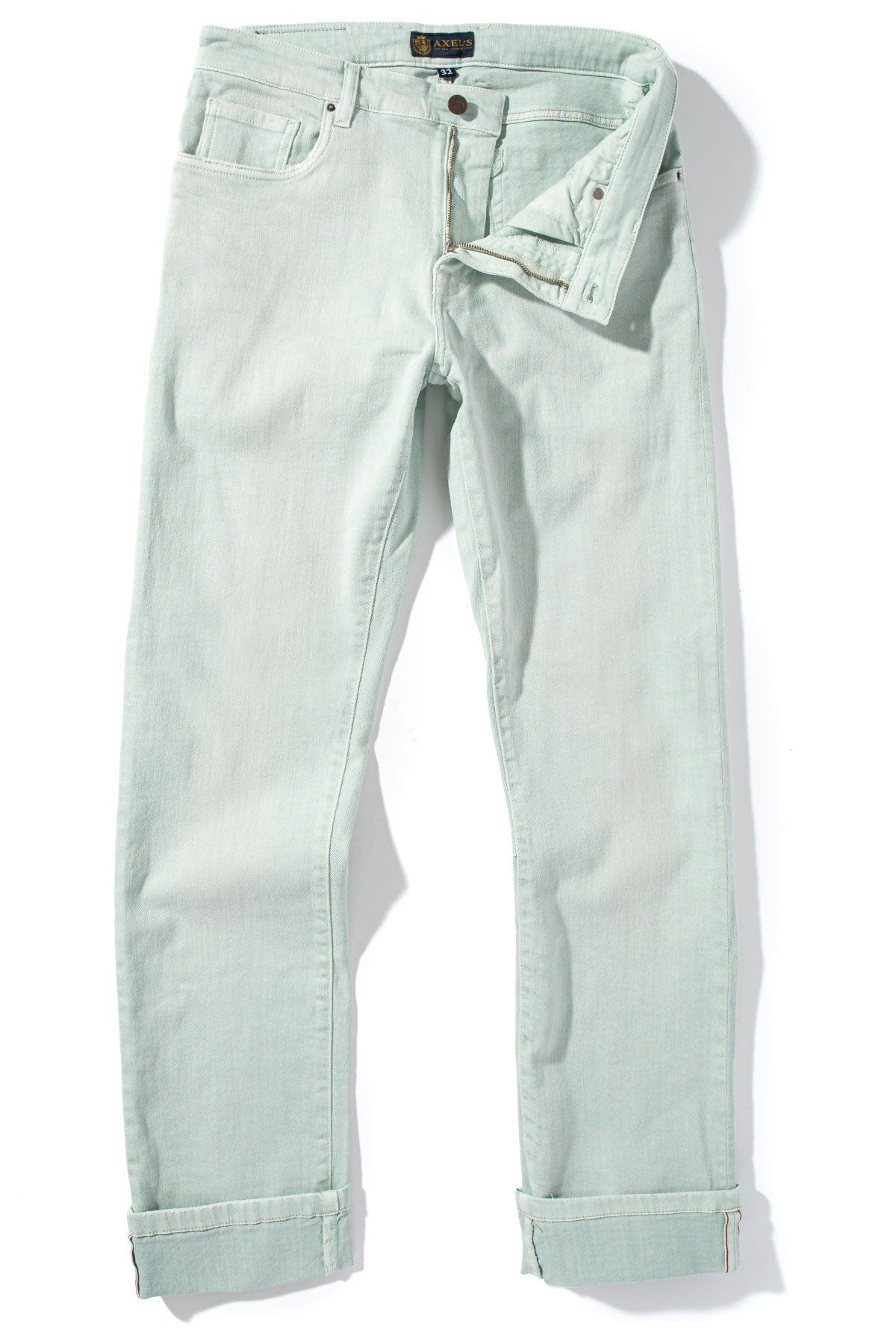 Tucson Selvedge Denim In Spearmint
