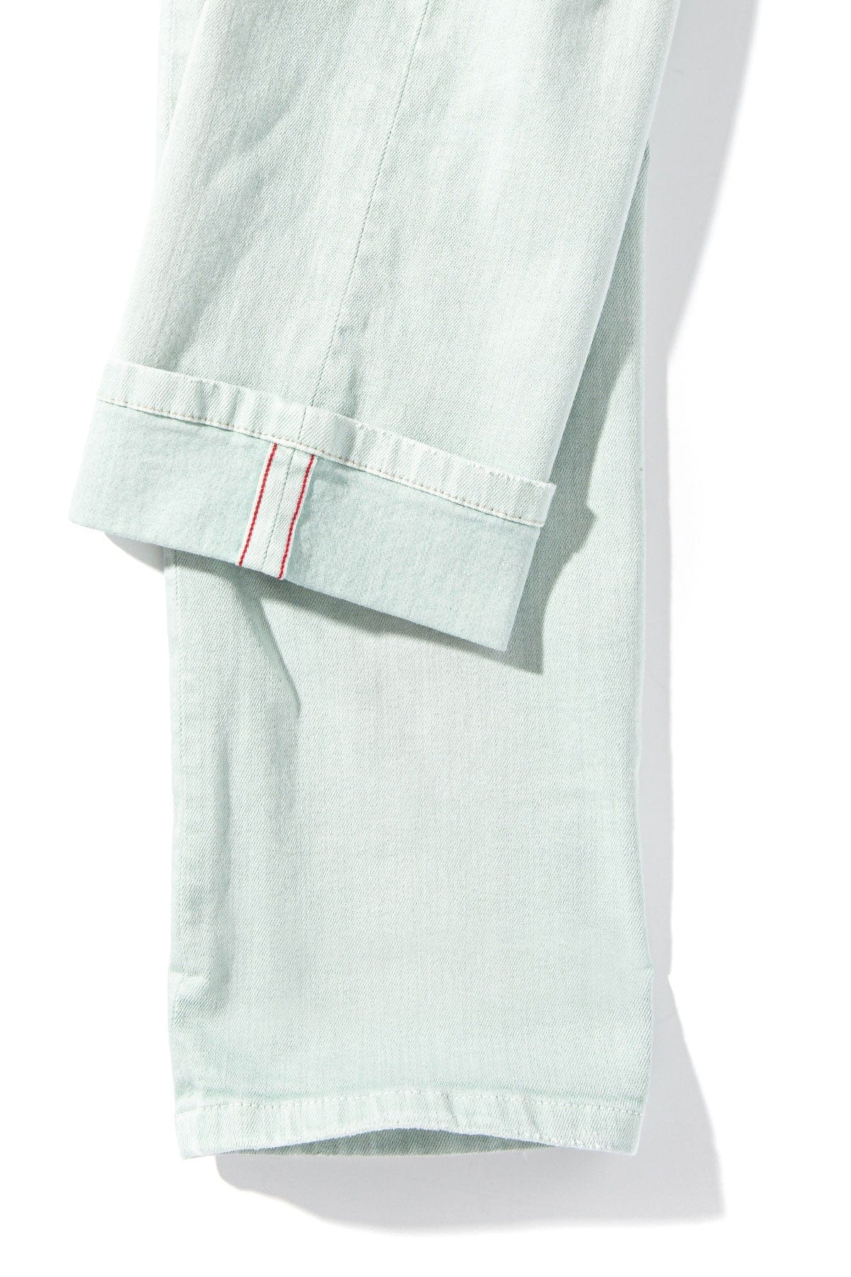 Tucson Selvedge Denim In Spearmint - Image 4