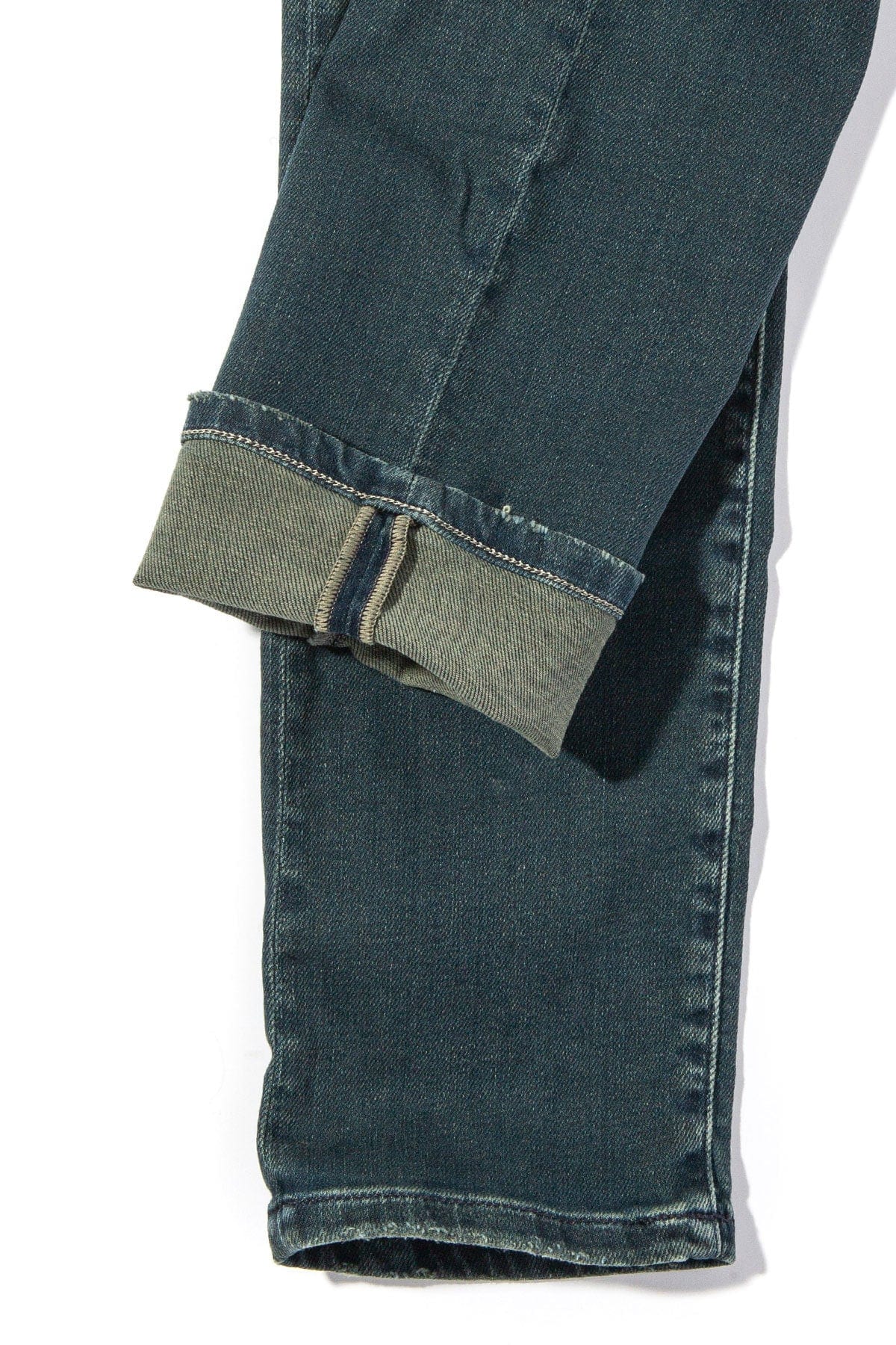 Waylon Over-Dyed Stretch Denim In Cactus - Image 3