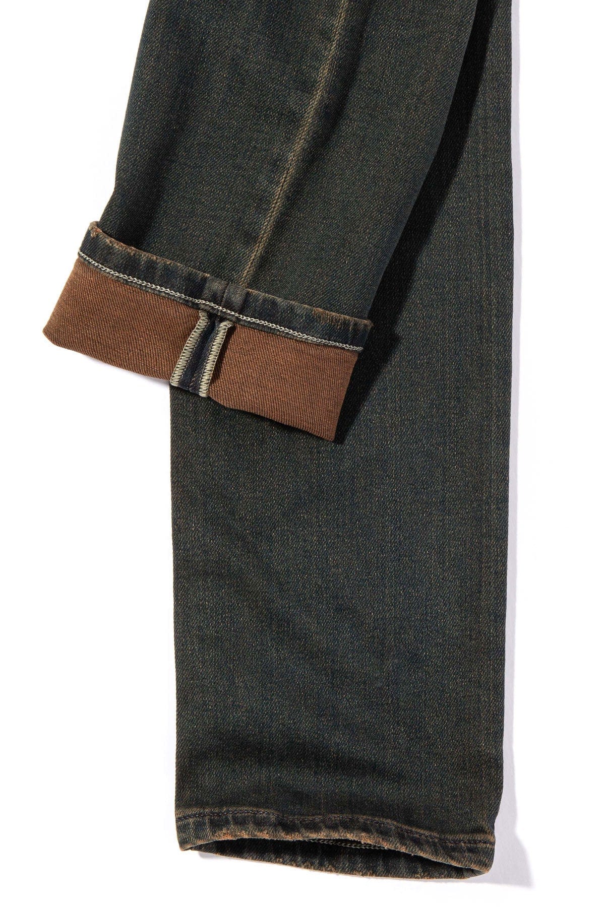 Waylon Over-Dyed Stretch Denim In Ruggine - Image 3