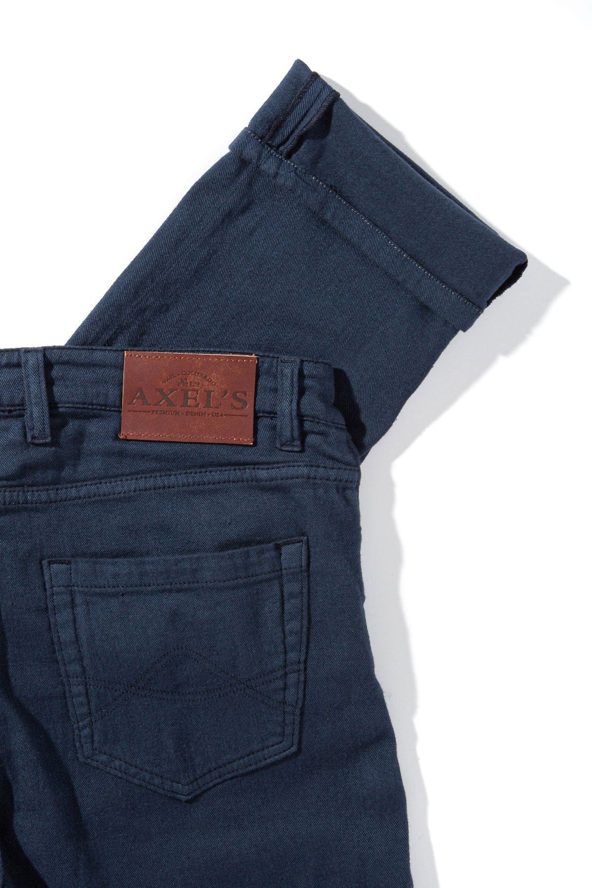 Winslow 5-Pocket Trouser In Blue Navy - Image 3