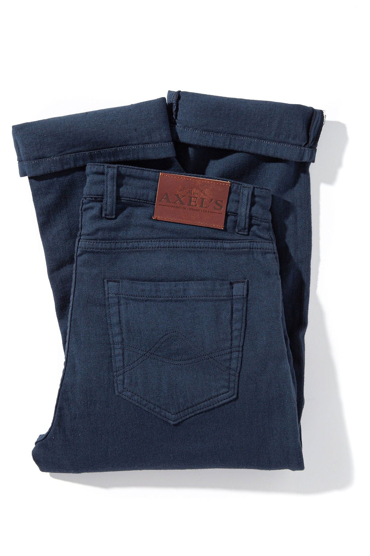 Winslow 5-Pocket Trouser In Blue Navy - Image 5