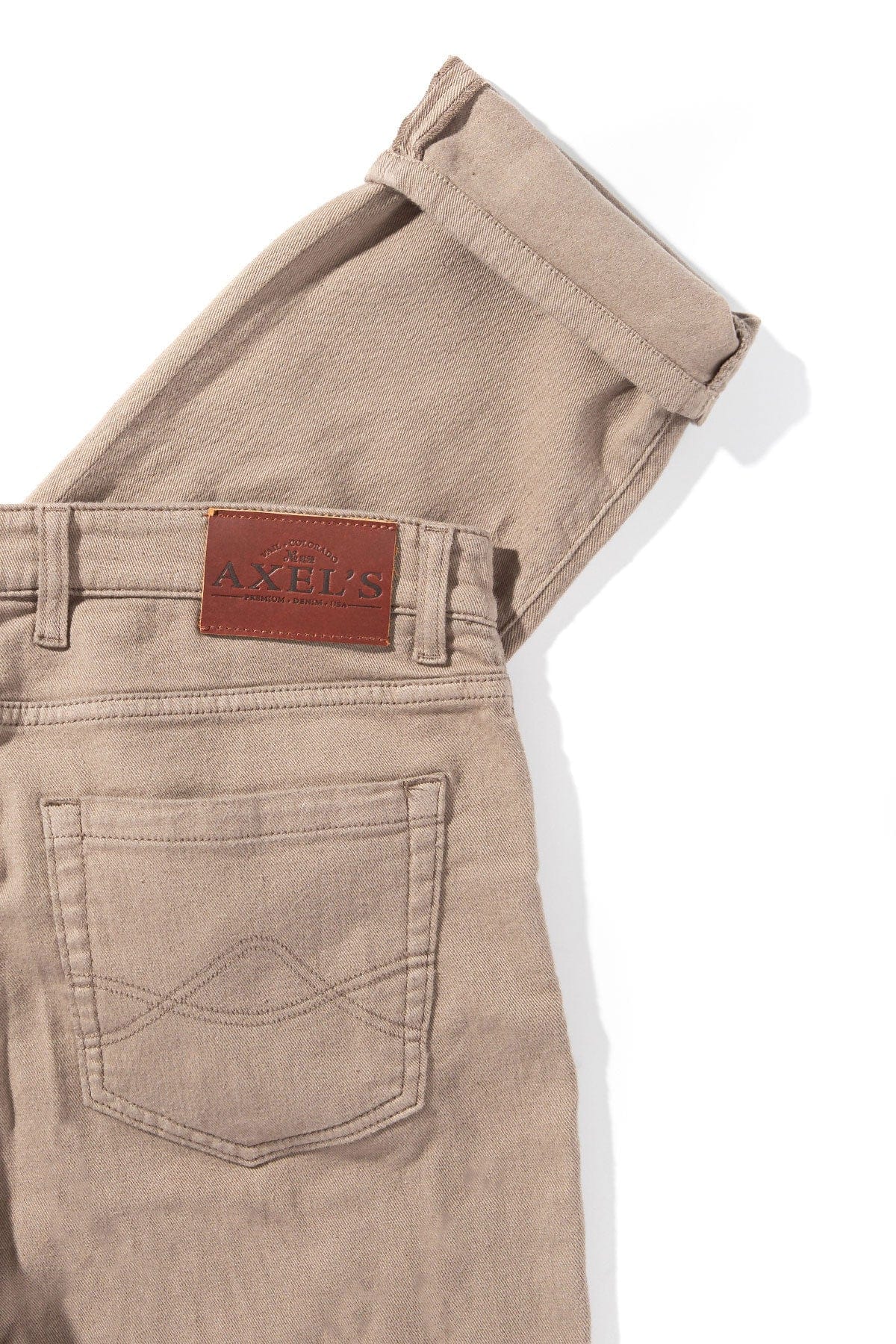 Winslow 5-Pocket Trouser In Tortora - Image 3