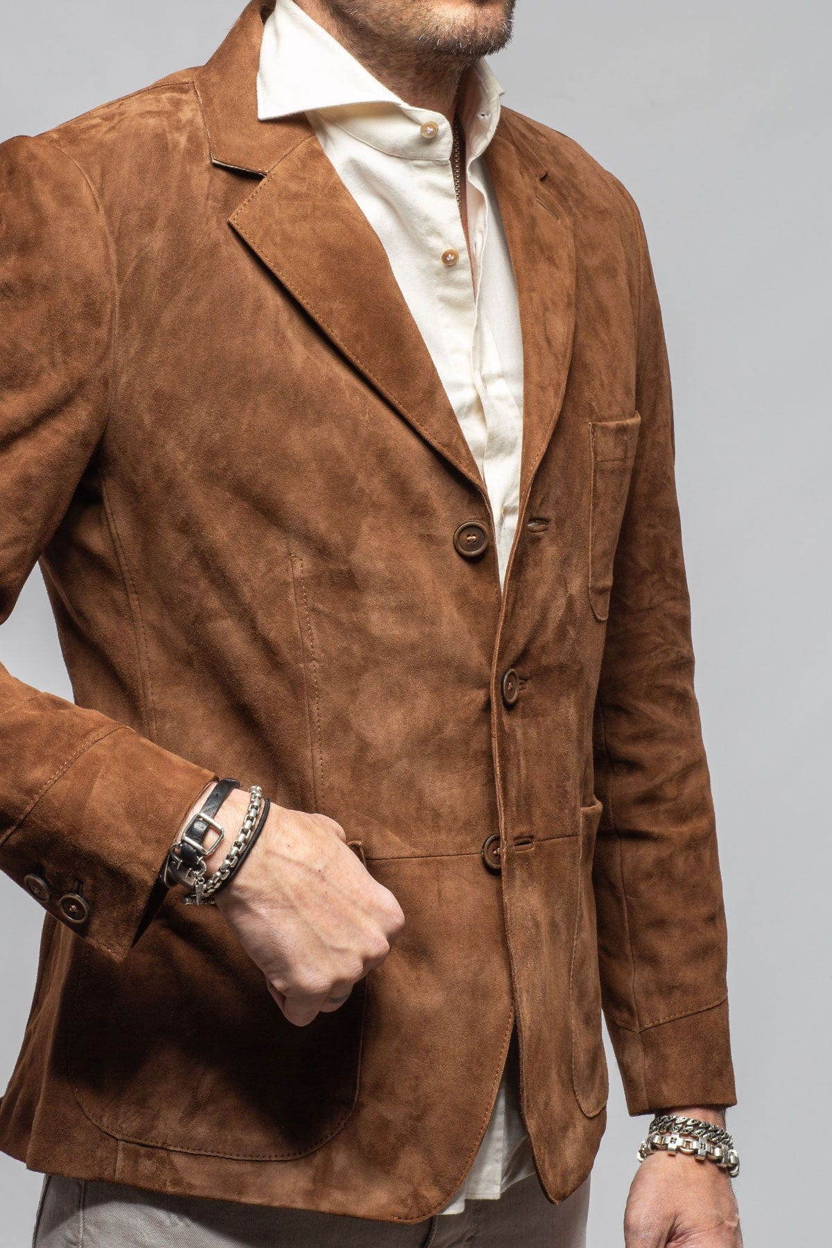Woodford Blazer In Tobacco - Image 2